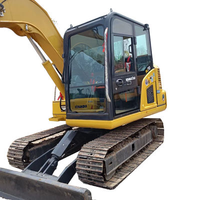 2016 Used Komatsu PC70 Excavator Japon 7T Condition de marche Machine de creusement pour le bénéfice