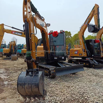 2016 SANY SY60C mini excavateur d'occasion avec de bonnes performances et en excellent état