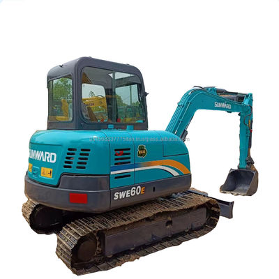 Excavateur hydraulique à rouleaux de 6 tonnes SWE 60E avec une capacité de seau de 0,34 m3 en bon état
