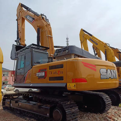 Excavateur à chenille SANY SY365H avec une capacité de seau de 1,9 m3 et un poids de machine de 36 800 kg