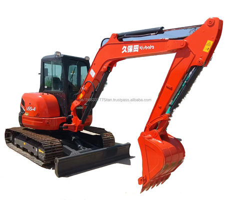 Excavateur KUBOTA KXU55 2016 Utilisé avec une capacité de 0,2 seau et un moteur à composants de base