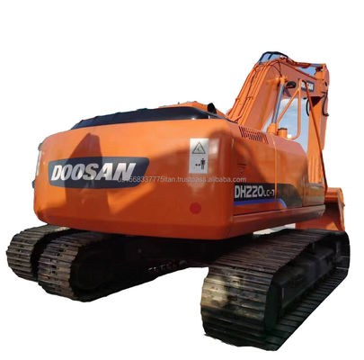 Excavateur DOOSAN DH220 avec des performances excellentes et dans la machine de construction hydraulique