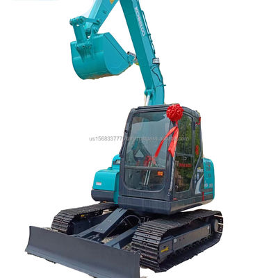 Kobelco SK75-8 Excavateur hydraulique à rampe d'occasion avec une capacité de seau de 0,4 M3 et 2016