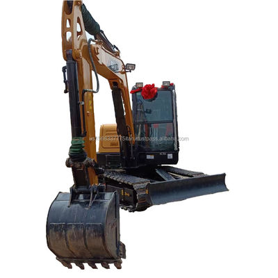 Excavateur Sany SY60C d'occasion avec cylindre hydraulique d'origine et excellente performance