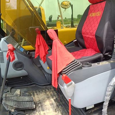 Excavateur PC120 Komatsu d'occasion avec vanne hydraulique d'origine et poids de fonctionnement de 13 tonnes