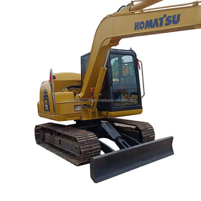 Cylindre hydraulique d'origine Komatsu PC70 Excavateur d'occasion 7000 kg Poids de la machine