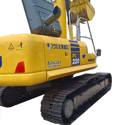 22 tonnes de poids de fonctionnement Komatsu PC220 équipement de construction d'occasion sur le marché