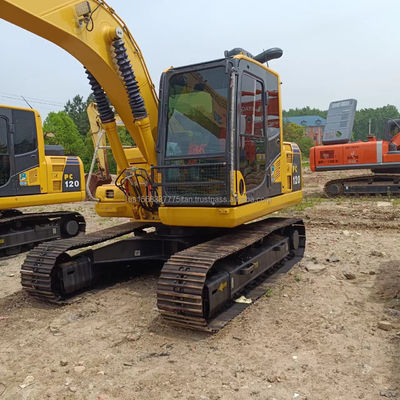 Excavateur à rouleaux d'occasion de 6000 kg Komatsu PC120 avec pompe hydraulique d'origine
