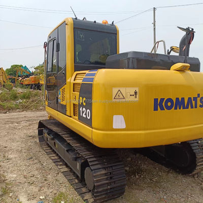 Excavateur à rouleaux d'occasion de 6000 kg Komatsu PC120 avec pompe hydraulique d'origine