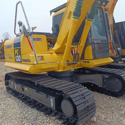 Excavatrice japonaise Komatsu PC130 d'origine avec une capacité de seau de 0,48 M3 et de faibles heures de travail