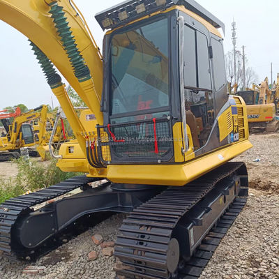 Excavatrice japonaise Komatsu PC130 d'origine avec une capacité de seau de 0,48 M3 et de faibles heures de travail