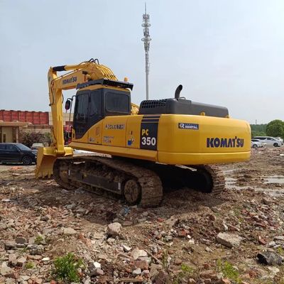 Excavateur d'occasion de 35 tonnes, rampe mobile, PC350 PC350-7