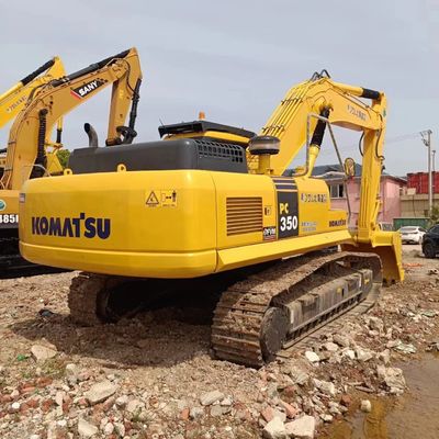 Excavateur d'occasion de 35 tonnes, rampe mobile, PC350 PC350-7