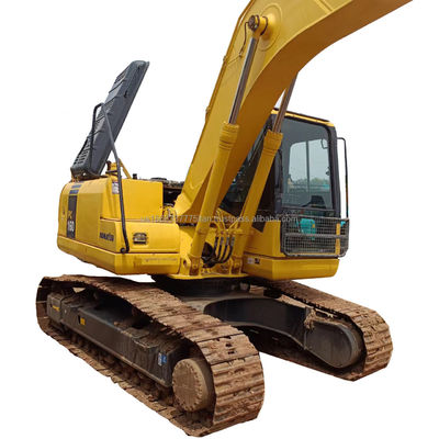 Excavatrice utilisée Komatsu PC160 16 tonnes Excavatrice hydraulique à chenille Ventilateur hydraulique original