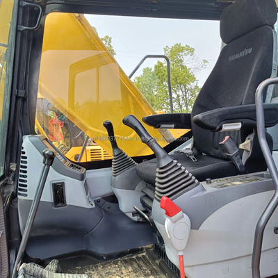 Excavatrice hydraulique utilisée Komatsu PC160 Excavatrice à rampe de 16 tonnes avec 0-2000 heures de travail