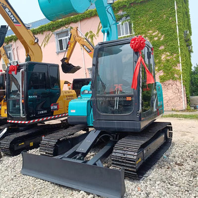 Cylindre hydraulique d'origine Excavateur Kobelco utilisé SK75 8Ton Capacité de seau 0,5M3