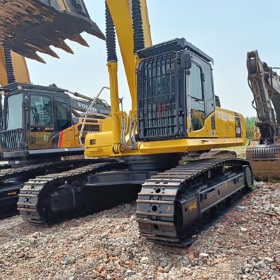 Excavateur japonais de 45 tonnes utilisé Komatsu PC450 avec vanne hydraulique d'origine