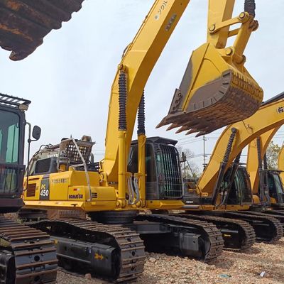 40 tonnes PC450 Japon Excavateur hydraulique Komatsu utilisé avec technologie avancée