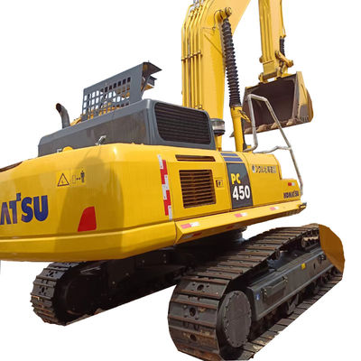 Excavatrice utilisée Komatsu PC450 Excavatrice à rampe hydraulique 270kw 2M3 Capacité de seau