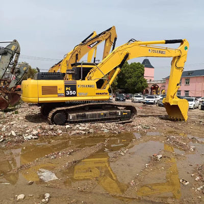 Excavateur à rampe de Komatsu PC350 de 35 tonnes avec un seau de 0,3 M3 et un poids de machine de 35000 KG