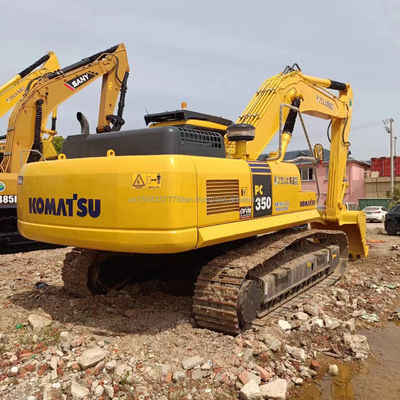 Excavateur à rampe de Komatsu PC350 de 35 tonnes avec un seau de 0,3 M3 et un poids de machine de 35000 KG