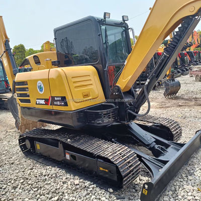 Sany SY60 SY60C Excavateur d'occasion 36kw Petite machine de construction pour la construction