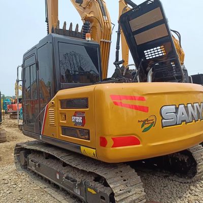 73 kw SANY SY135C Grande excavatrice hydraulique 13000 KG machine à creuser pour déplacer la terre