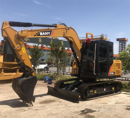 Excavateur SANY SY75C Pro d'occasion, machine de construction hydraulique de haute performance