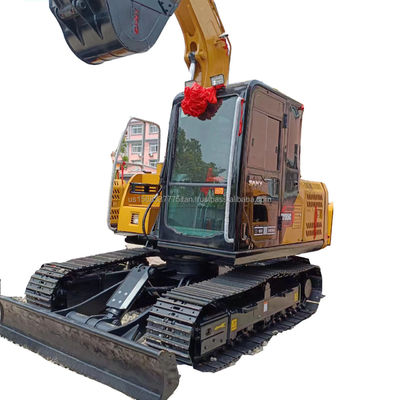 Excavateur SANY Sy95c 2016 avec des heures de travail réduites et pompe hydraulique ISUZU Kawasaki