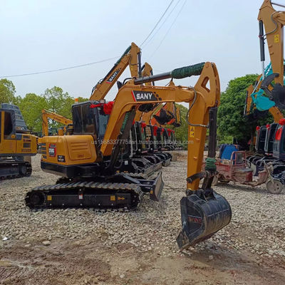 Excavateur SANY SY60C avec une excellente efficacité et de bonnes performances 0-2000 heures de travail
