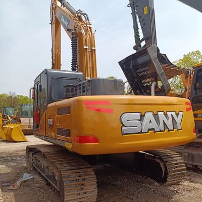 118 kw Mini-excavatrice Sany215c d'occasion avec pompe hydraulique originale