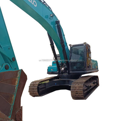 Kobelco SK350 Excavateur d'occasion Bonne performance Grande machine de construction hydraulique