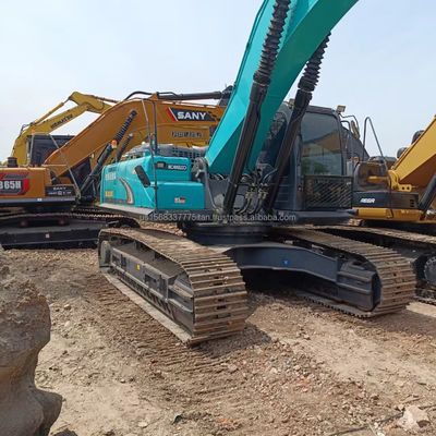 Kobelco SK350 Excavateur d'occasion Bonne performance Grande machine de construction hydraulique