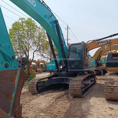 Kobelco SK350 Excavateur d'occasion Bonne performance Grande machine de construction hydraulique