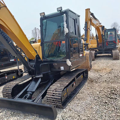 Excavateur Sany SY60C d'occasion avec une capacité de seau de 0,28 M3 et un poids de machine de 6000 kg