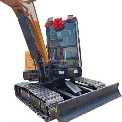 Excavateur Sany SY60C utilisé avec des performances excellentes et une soupape hydraulique d'origine