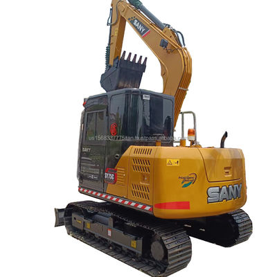 Pompes hydrauliques d'origine 2016 Sany Sy 75c Mini-excavatrice d'occasion Grande performance