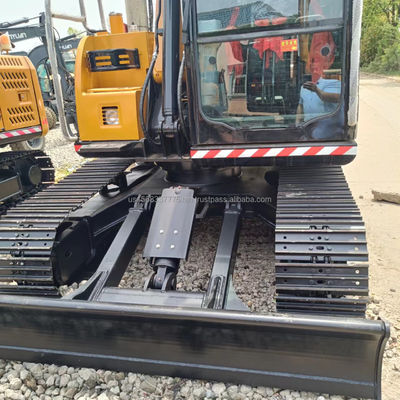 Pompes hydrauliques d'origine 2016 Sany Sy 75c Mini-excavatrice d'occasion Grande performance