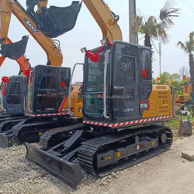 SANY SY75C Excavator 7500 KG Machine de construction hydraulique avec de grandes performances