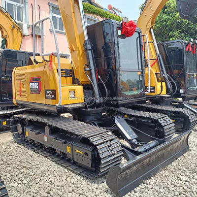 Excavateur SANY Sy95c avec soupape hydraulique originale et pompe hydraulique ISUZU Kawasaki