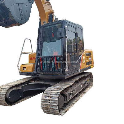 Excavateur Sany SY135C d'occasion avec une capacité de seau de 0,6 M3 et une soupape hydraulique d'origine