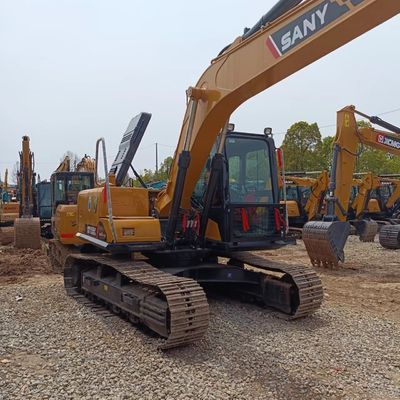 0.55M3 capacité de seau utilisé Sany SY155C excavateur pour les travaux miniers en parfait état
