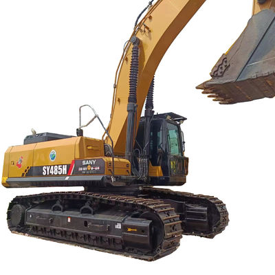 Excavateur SANY SY485H grand usage avec soupape hydraulique d'origine Poids de fonctionnement 48,5 tonnes