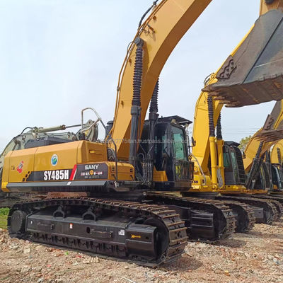 Sany SY485H Excavatrice à rampe avec une capacité de seau de 2,23 m3 et une pompe hydraulique originale