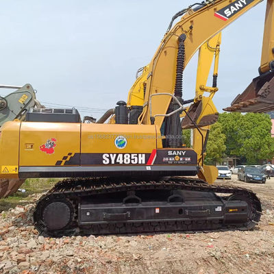 Sany SY485H Excavatrice à rampe avec une capacité de seau de 2,23 m3 et une pompe hydraulique originale