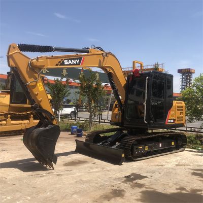SANY SY75C Pro Excavator 7 tonnes Poids de fonctionnement Pompe hydraulique d'origine et unité utilisée