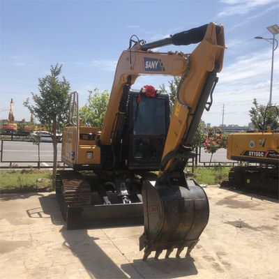 SANY SY75C Pro Excavator 7 tonnes Poids de fonctionnement Pompe hydraulique d'origine et unité utilisée