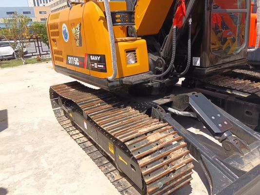 Pro Performance utilisé Sany SY75C excavateur avec pompe hydraulique originale 7000 kg de poids