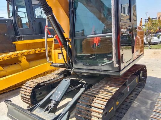 Pro Performance utilisé Sany SY75C excavateur avec pompe hydraulique originale 7000 kg de poids