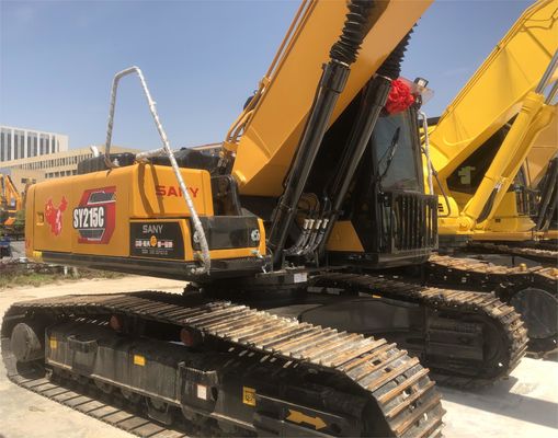Excavateur SANY SY215C d'occasion Poids de la machine 21,5 tonnes avec moteur SANY Modèle 2016